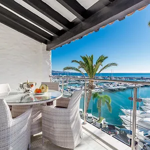 Front Line Penthouse Puerto Banus With Sea Views Apartment Marbella